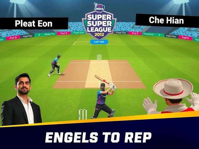 India Cricket Super League Gameplay Screenshot